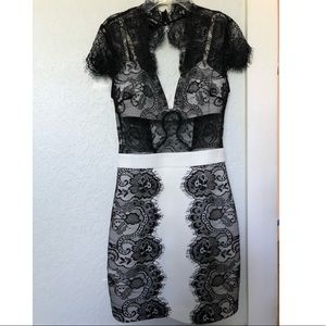 BEBE Lace Dress